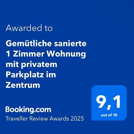 Gemuetliche Sanierte 1 Zimmer Wohnung Mit Privatem Parkplatz Im Zentrum Kiel Exterior photo