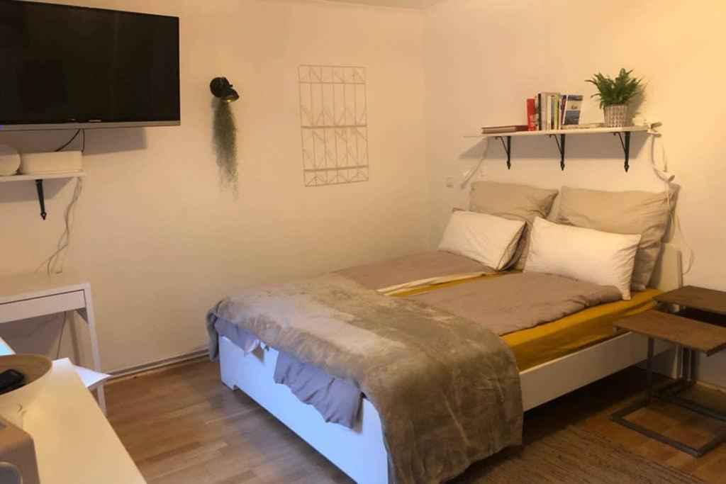 Gemuetliche Sanierte 1 Zimmer Wohnung Mit Privatem Parkplatz Im Zentrum Kiel Exterior photo